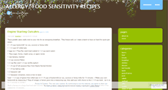 Desktop Screenshot of eggdairyglutenfree.wordpress.com