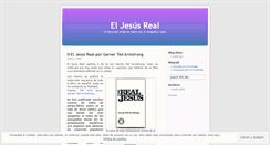 Desktop Screenshot of eljesusreal.wordpress.com