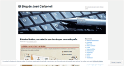 Desktop Screenshot of josecarbonell.wordpress.com