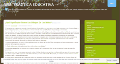 Desktop Screenshot of practicaeducativa.wordpress.com