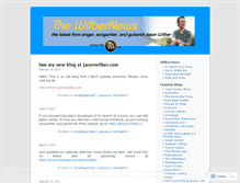 Tablet Screenshot of jasonwilber.wordpress.com