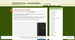 Desktop Screenshot of fabriciodezain.wordpress.com