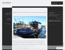 Tablet Screenshot of nauticams.wordpress.com