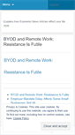 Mobile Screenshot of economicnewsarticles.wordpress.com