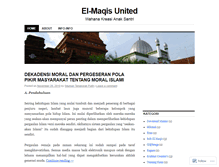 Tablet Screenshot of elmaqis.wordpress.com