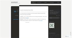 Desktop Screenshot of akosidaniel.wordpress.com