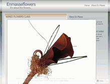 Tablet Screenshot of enmasseflowers.wordpress.com