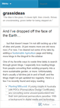 Mobile Screenshot of grassideas.wordpress.com