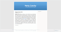 Desktop Screenshot of nartyczechy.wordpress.com