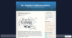 Desktop Screenshot of californiahistory.wordpress.com