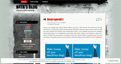 Desktop Screenshot of n4ta.wordpress.com