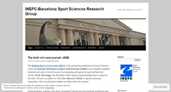 Desktop Screenshot of inefcresearch.wordpress.com