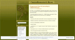Desktop Screenshot of creedromania.wordpress.com
