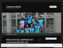 Tablet Screenshot of masterscnlleida.wordpress.com