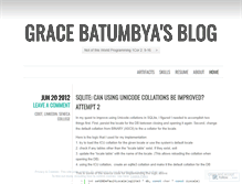 Tablet Screenshot of gbatumbya.wordpress.com