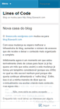 Mobile Screenshot of linesocode.wordpress.com