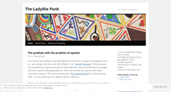 Desktop Screenshot of ladylikepunk.wordpress.com