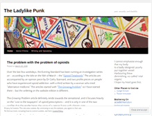 Tablet Screenshot of ladylikepunk.wordpress.com