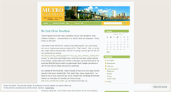 Desktop Screenshot of metrolawblog.wordpress.com