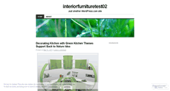 Desktop Screenshot of interiorfurnituretest02.wordpress.com