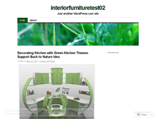 Tablet Screenshot of interiorfurnituretest02.wordpress.com