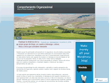 Tablet Screenshot of comportamientoorganizacional.wordpress.com