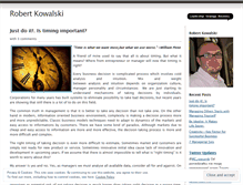 Tablet Screenshot of kowalskirobert.wordpress.com