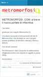 Mobile Screenshot of metromorfosi.wordpress.com