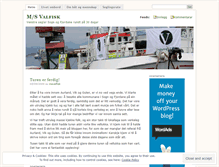 Tablet Screenshot of msvalfisk.wordpress.com