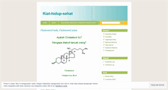 Desktop Screenshot of kiathidupsehat.wordpress.com
