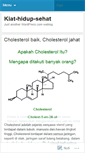 Mobile Screenshot of kiathidupsehat.wordpress.com