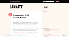 Desktop Screenshot of jannatt.wordpress.com