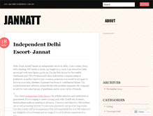 Tablet Screenshot of jannatt.wordpress.com