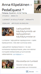 Mobile Screenshot of annakilpelainen.wordpress.com