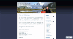 Desktop Screenshot of akiwiandahalf.wordpress.com