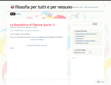 Tablet Screenshot of filosoficamente.wordpress.com