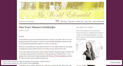 Desktop Screenshot of edenwild.wordpress.com
