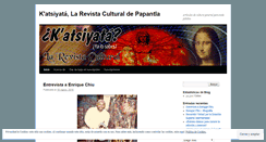 Desktop Screenshot of katsiyata.wordpress.com