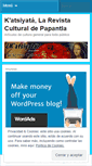 Mobile Screenshot of katsiyata.wordpress.com
