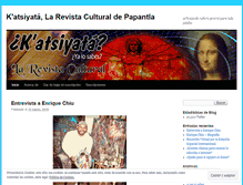 Tablet Screenshot of katsiyata.wordpress.com