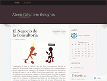 Tablet Screenshot of alexiscaballero.wordpress.com