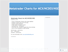 Tablet Screenshot of mt4mcx.wordpress.com