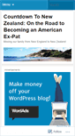 Mobile Screenshot of countdowntonewzealand.wordpress.com