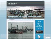 Tablet Screenshot of portagent.wordpress.com