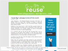 Tablet Screenshot of everybagcounts.wordpress.com