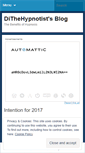 Mobile Screenshot of dithehypnotist.wordpress.com