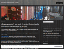 Tablet Screenshot of onlythebesttechandgaming.wordpress.com