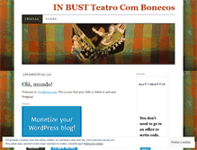 Tablet Screenshot of inbust.wordpress.com