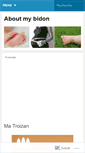 Mobile Screenshot of aboutmybidon.wordpress.com