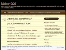 Tablet Screenshot of mateo1026.wordpress.com